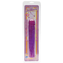 Crystal Jellies Classic Dong Purple 10in