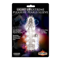 Light Up Extreme Pleasure Sleeve MS-Clr