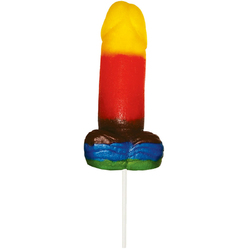Jumbow Rainbow Gummy Cock Pop