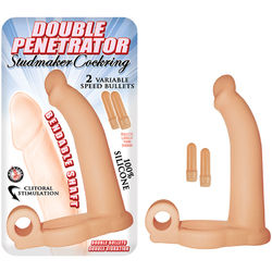 Double Penetrator Studmaker Cockring Fl
