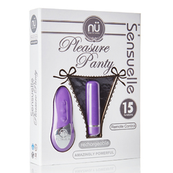 Sensuelle Pleasure Panty R/C 15F Purple