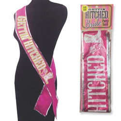 Getting Hitched G.I.T.D Sash