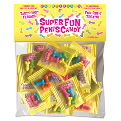 Super Fun Penis Candy, Bag Of 25