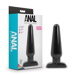Basic Anal Plug - Large - Black