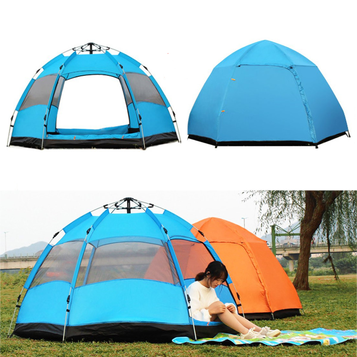Палатка туристическая непромокаемая. Палатка. Палатка зонт. Палатка водонепроницаемая. Палатка летняя.