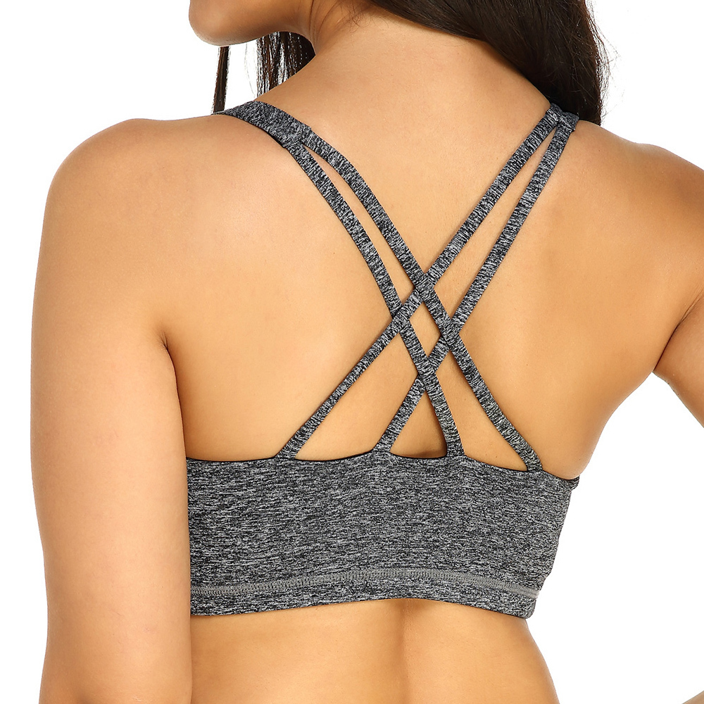 KISSLACE Overhead Criss-Cross Shockproof Sporty Bras KISSLACE Overhead Criss-Cross Shockproof Sporty Bras
