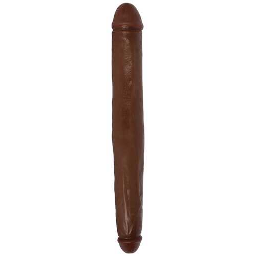 JOCK 18 Inch Tapered Double Dong Brown