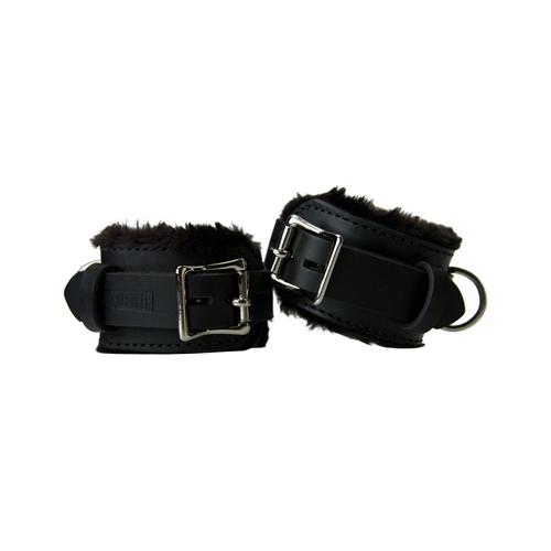 Strict Leather Premium Fur Lined Wrist Cuffs