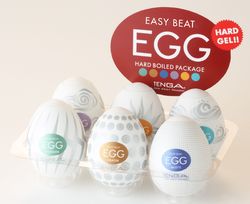 Easy Beat Egg Hard Boiled Masturbator Six Pack
