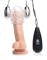 Dual Vibrating Penis Head Teaser