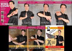 Category: Dropship Books & Videos, SKU #VD8079P, Title: 7 DVD SET Mastering Wing Chun the Keys Ip Man Kung Fu Grandmaster Samuel Kwok