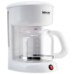 Better Chef 12 Cup White Coffeemaker