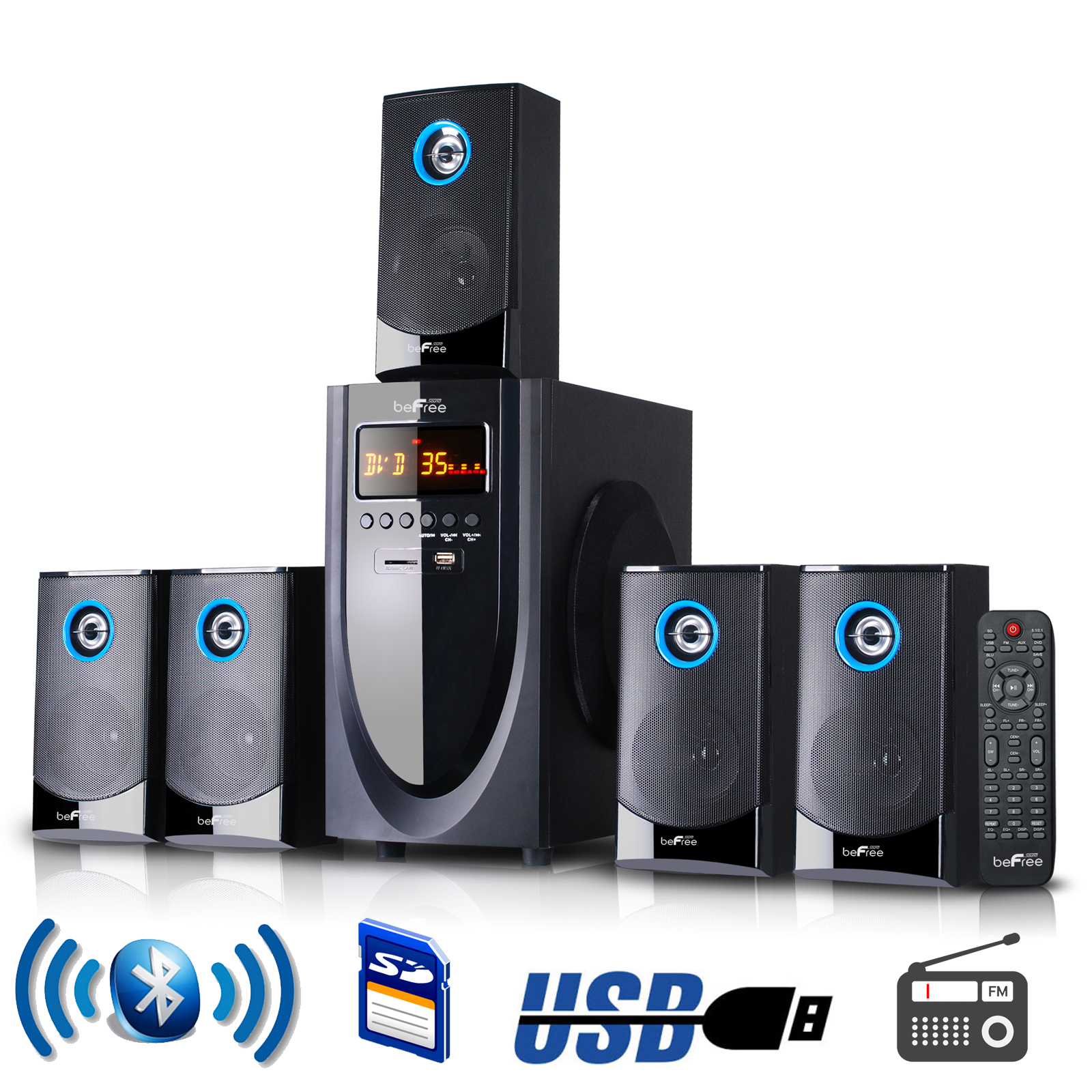 befree 5.1 surround sound