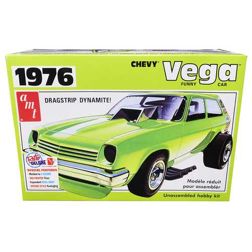 Skill 2 Model Kit 1976 Chevrolet Vega Funny Car 1/25 Scale Model by AMT