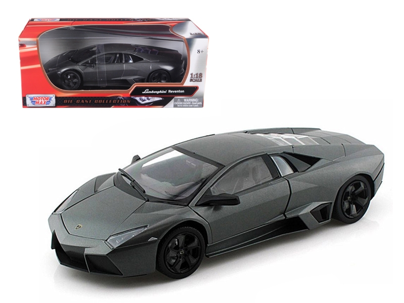 Lamborghini Reventon Grey 1 18 Diecast Car Model By Motormax 661732791552 Ebay