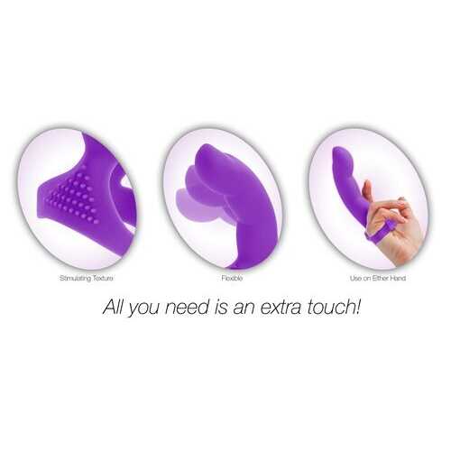 EXTRA TOUCH FINGER DONG PURPLE 