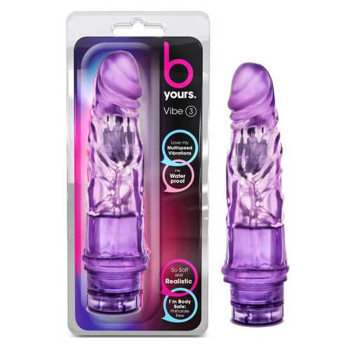 B YOURS COCKVIBE #3 PURPLE 