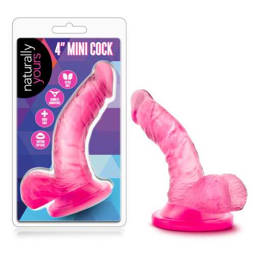 NATURALLY YOURS 4 MINI COCK PINK "
