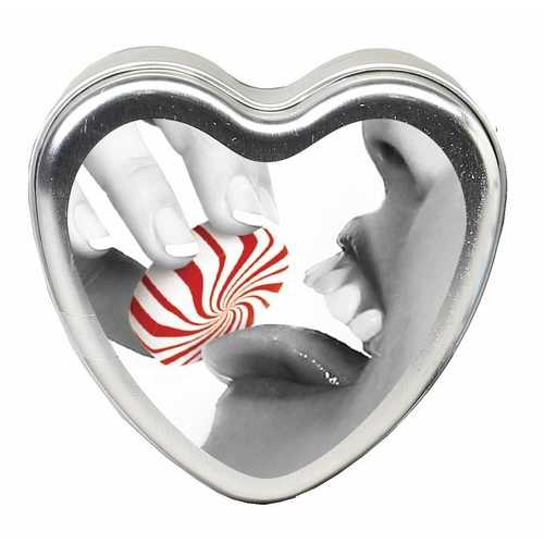 CANDLE 3-IN-1 HEART EDIBLE MINTASTIC 4.7 OZ 