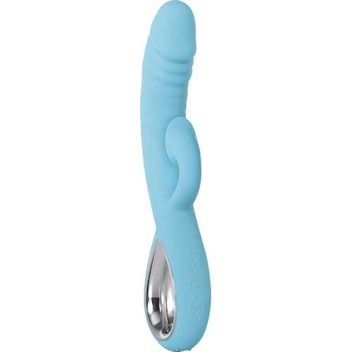 EVOLVED TRIPLE INFINITY VIBRATOR W/ SUCTION BLUE 