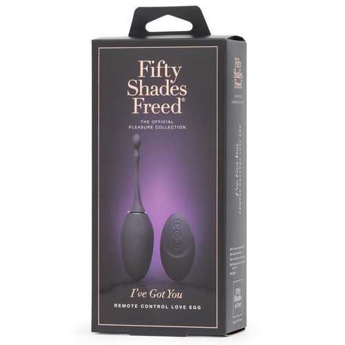 (D) FIFTY SHADES FREED I'VE GO YOU RECHARGEABLE REMOTE CONTROL LOVE EGG