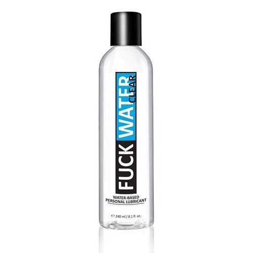 FUCK WATER CLEAR WATER BASED LUBRICANT 8 OZ 