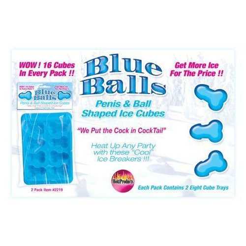 BLUE BALLS PENIS ICE CUBE TRAY 