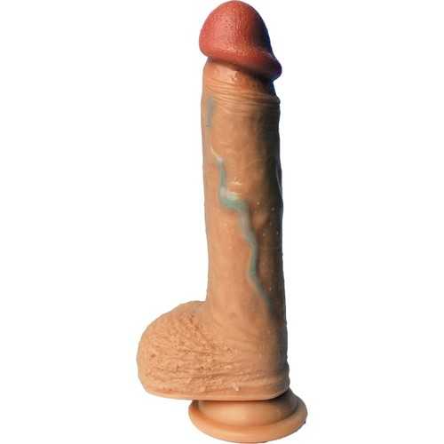 (WD) SKINTASTIC SQUIRMER ULTRA RECHARGEABLE DILDO 7.5 IN 