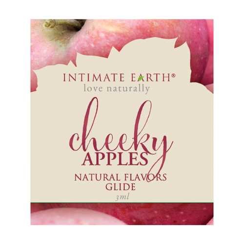 INTIMATE EARTH CHEEKY APPLES GLIDE FOIL PACK 3ml (EACHES)
