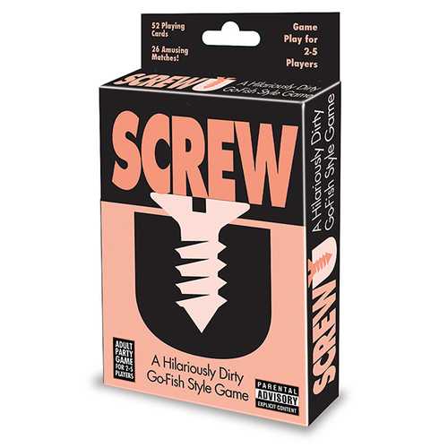SCREW U CARD GAME 