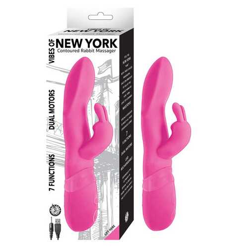 (WD) VIBES OF NEW YORK CONTOUR RABBIT PINK 