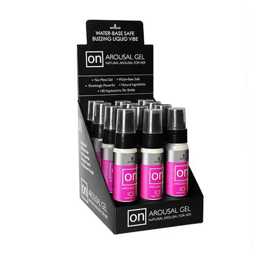 (WD) ON FOR HER AROUSAL GEL IC 12PC DISPLAY 