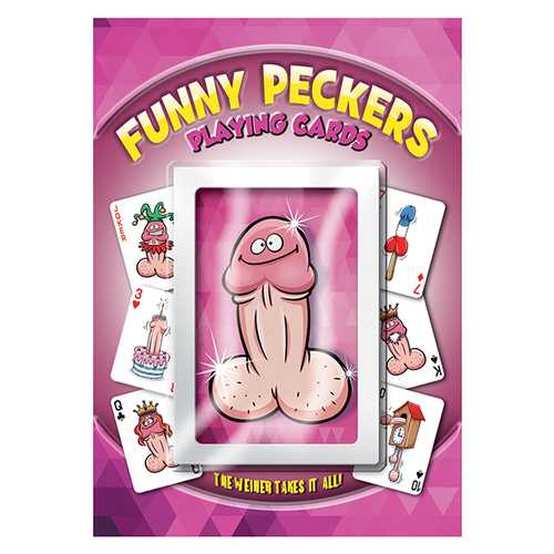 FUNNY PECKER PLAYING CARDS 