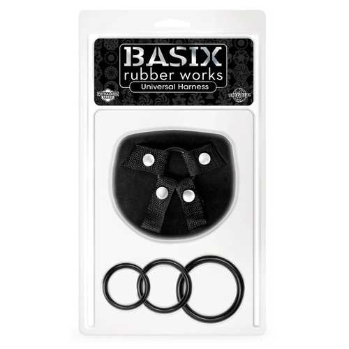BASIX RUBBER WORKS UNIVERSAL HARNESS ONE SIZE 