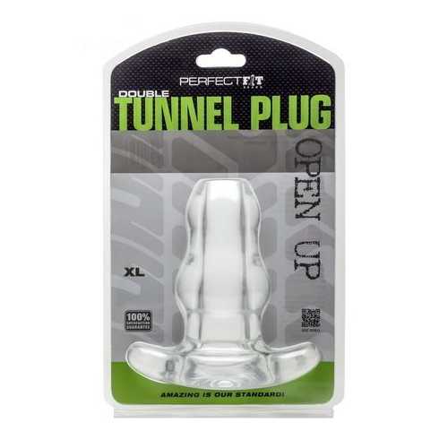 D-TUNNEL PLUG X LARGE ICE CLEAR 