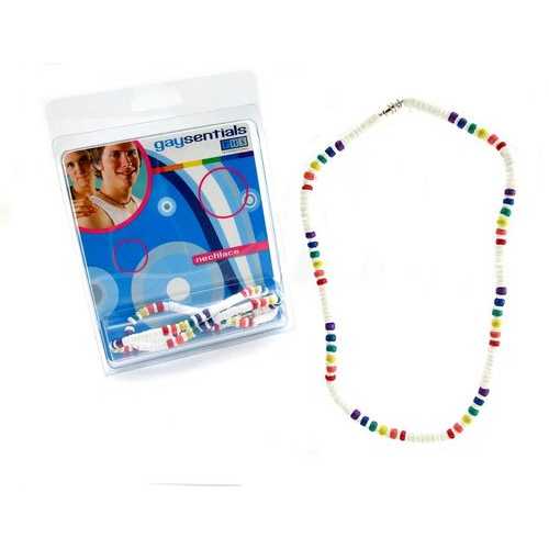 (WD) RAINBOW SHELL NECKLACE 