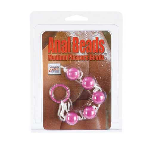 ANAL BEADS-MED-ASST COLORS 