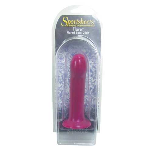 SEDEUX INFLAREIN SILICONE DILDO RED PEARL 