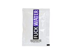 FUCK WATER .3 OZ WATER BASED LUBRICANT PILLOW PACKS 
