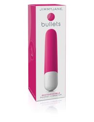 (WD) JIMMY JANE RECHARGEABLE P BULLETS PINK 