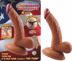 LATIN AMERICAN MINI WHOPPERS 4IN CURVED DONG W/BALLS LA 