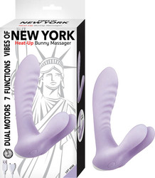 (WD) VIBES OF NEW YORK HEAT-UP BUNNY MASSAGER LAVENDER 