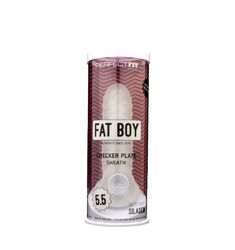 PERFECT FIT FAT BOY CHECKER BOX SHEATH 5.5IN CLEAR 