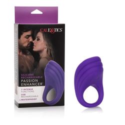 PASSION ENHANCER SILICONE RECHARGEABLE PURPLE 