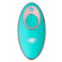 CLOUD 9 HEALTH & WELLNESS WIRELESS REMOTE CONTROL EGG W/ SWIRLING MOTION TEAL