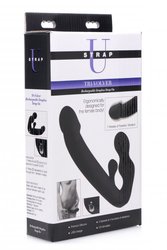 STRAP U TRI-VOLVER STRAPLESS STRAP ON RECHARGEABLE 