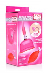 SIZE MATTERS VAGINAL PUMP W/ 3.8IN SMALL CUP 