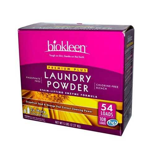 Biokleen Premium Plus All Temperature Laundry Powder (1x5 Lb)
