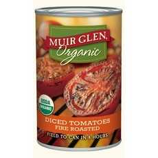Muir Glen Organic Fire Roasted Diced Tomatoes (12x14.5Oz)