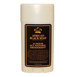 24 Hour All Natural Deodorant, African Black Soap (1X2.25 OZ)